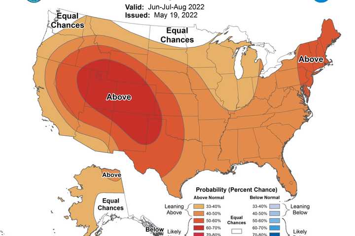 NOAA Releases Long-Range Forecast For Summer