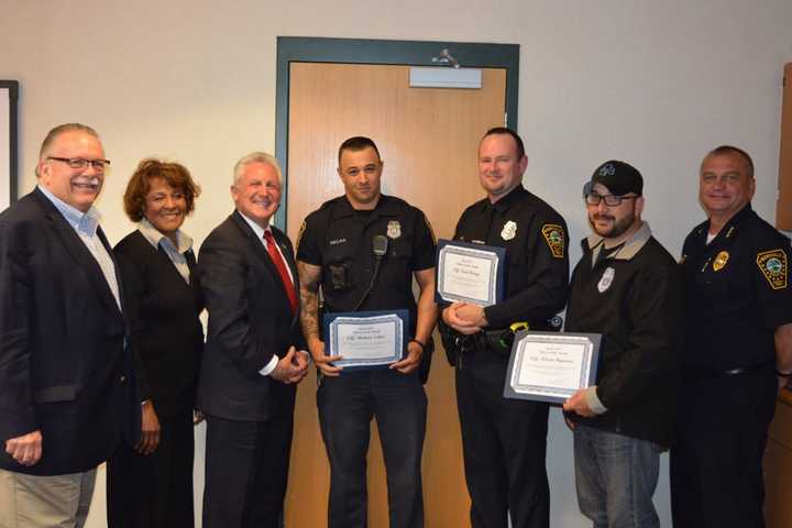 Norwalk Police Honor Officers Who Stopped Car Thefts, Abduction, Gun Crimes