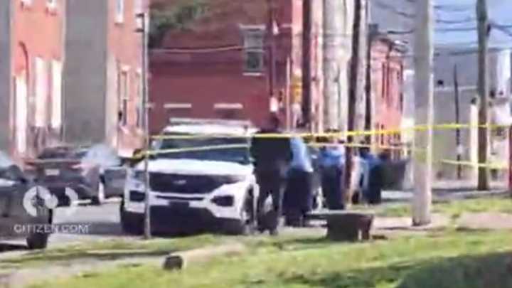 Scene from the 1000 block of West Dakota Street on April 15.&nbsp;