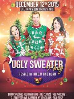 Revelers Can Strut Their Ugly Holiday Sweaters At Suffern Tavern's Event