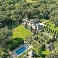 <p>The estate has a greenhouse on its 21.86-acre grounds, alongside two pools, two ponds, and three cabanas.&nbsp;</p>