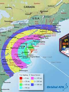 Rocket Launch Will Be Visible In Armonk, Along East Coast