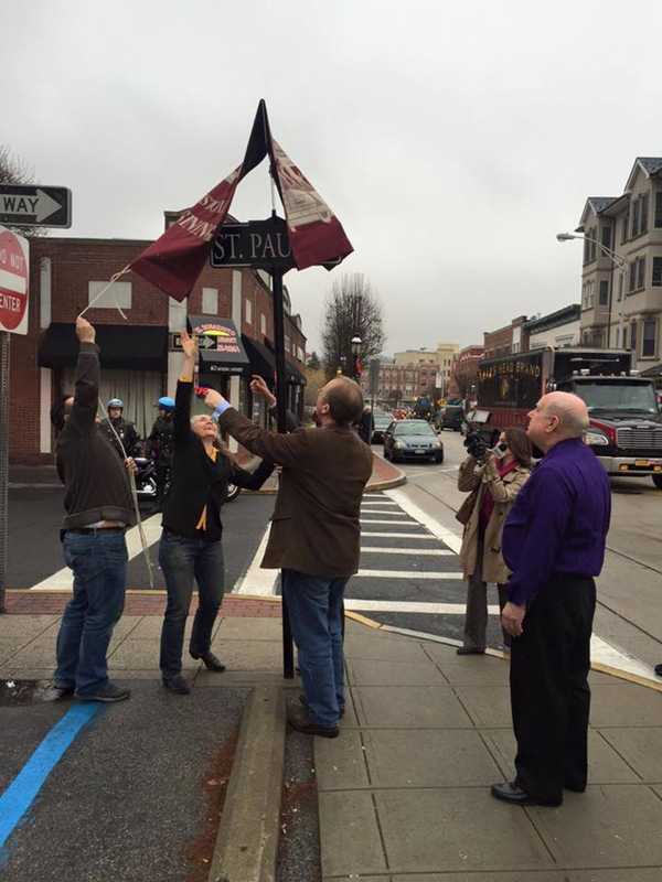 Ossining Dedicates 'Chief Burton Way' As Special Gift On His Retirement