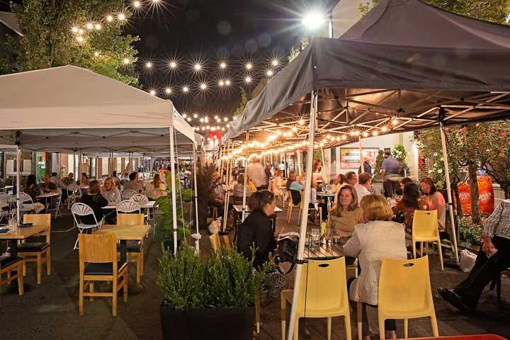 Union County Street Shuts Down For Outdoor Summer Dining