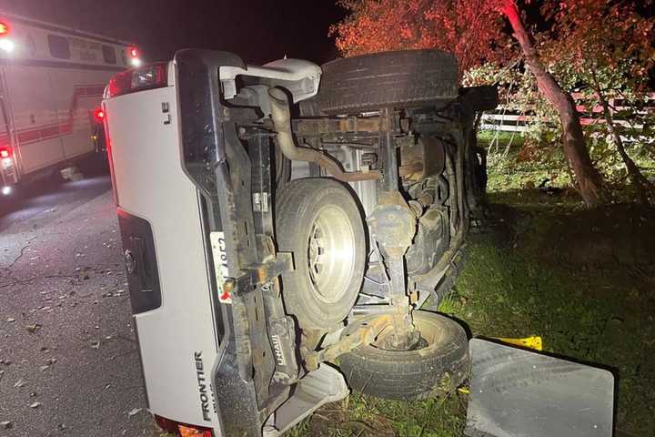 Phone Left Behind Overturned Truck Leads Sheriff Directly To Hit-Run Driver's Virginia Home