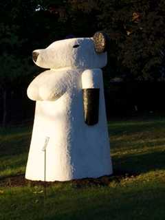Rockland Art Park To Lose 'Giant Panda,' 'Hathor' Sculptures