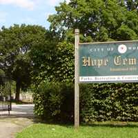 <p>Hope Cemetery in the City of Worcester.</p>