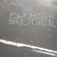 <p>&quot;Fly high brother.&quot;</p>