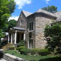 <p>Pelham is loaded with classic buildings and bucolic charm, yet it&#x27;s only 14 miles from Manhattan. Pictured is the Richard J. Daronco Town House, named after a native son and judge.</p>