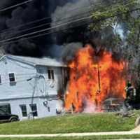 Flames Rip Through Bucks County Apartment (PHOTOS)