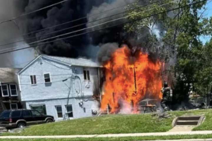 Flames Rip Through Bucks County Apartment (PHOTOS)