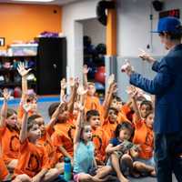 <p>Drew Blue Shoes is living out his childhood dream performing magic for kids across Northern VA.</p>