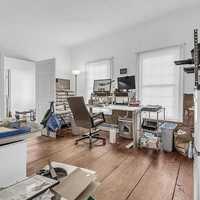 <p>The second floor office can also function as another bedroom for guests.</p>