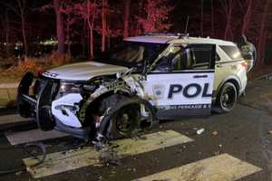 Police Officer Hurt In Bucks County Crash: Authorities