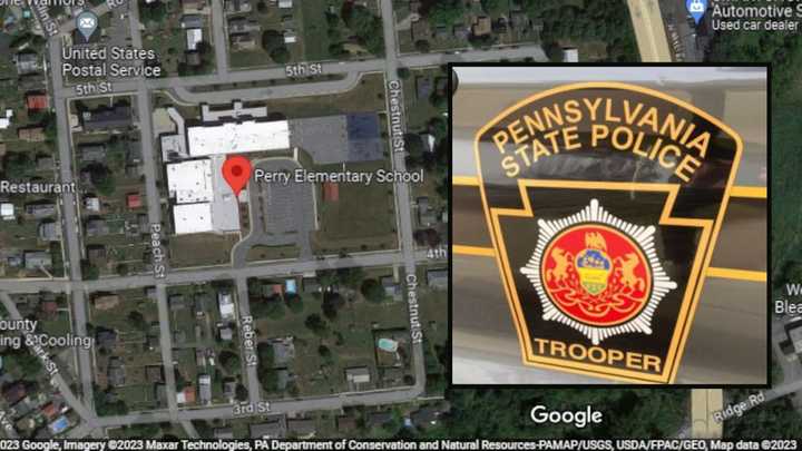 Perry Elementary School, Shoemakersville; Pennsylvania State Police