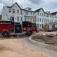 Fire Breaks Out At Suburban Philly Housing Development Site