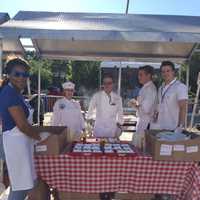 <p>Team Burger at Westchester Food + Wine Festival.</p>