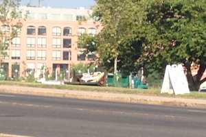 Norwalk Police, DPW Clear Out Homeless Camp Under Stroffolino Bridge