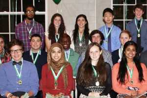 Pleasantville Students Inducted Into Science National Honor Society