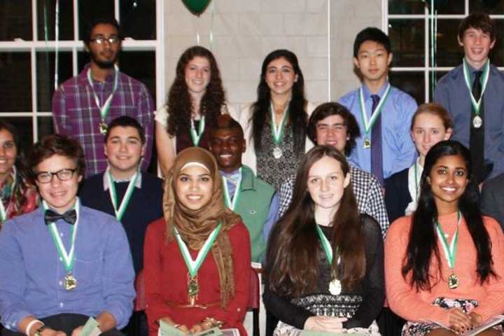 Pleasantville Students Inducted Into Science National Honor Society