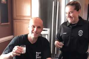 Elmwood Park Family Sparks Social Media Challenge By Drinking Pickle Juice