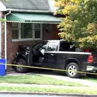 Driver, Resident Hospitalized After Pickup Crashes Into Ridgefield House