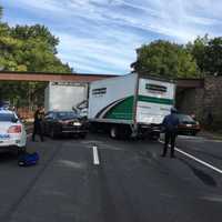 <p>Alpine firefighters and Closter EMS and Rescue joined Palisades Interstate Parkway police.</p>