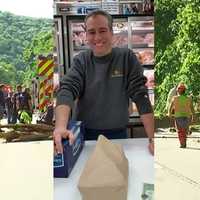 <p>Anthony Apostolico / BACKGROUND: The Fathers Day scene on the northbound Palisades Interstate Parkway in Stony Point.</p>