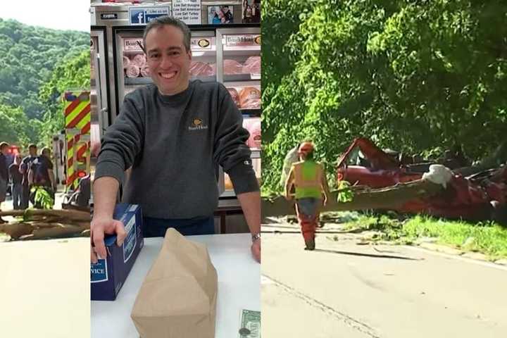 Father's Day Fatal: Popular Route 9W Deli Owner Killed When PIP Tree Falls On Pickup