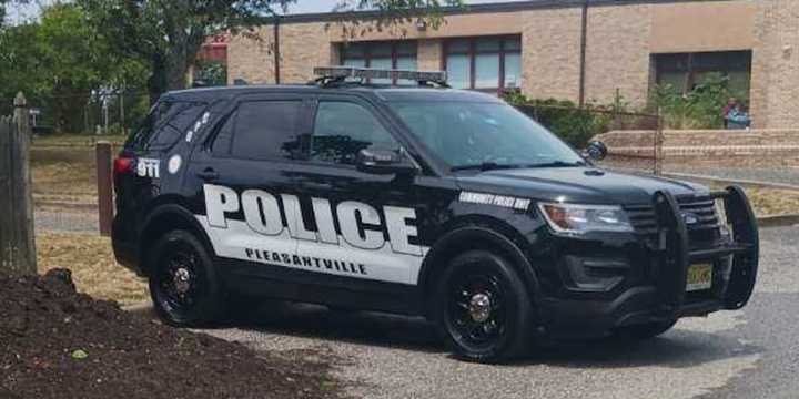 A cruiser for the Pleasantville (NJ) Police Department.