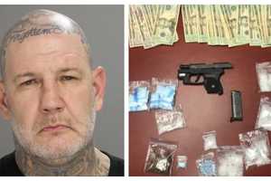 Delco Felon Found With Gun, Drugs During Traffic Stop: Authorities