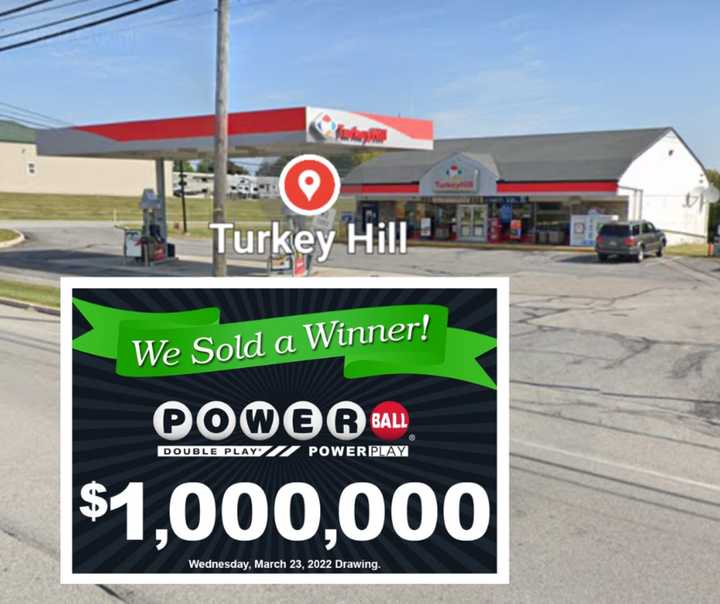 Turkey Hill where the winning ticket was sold