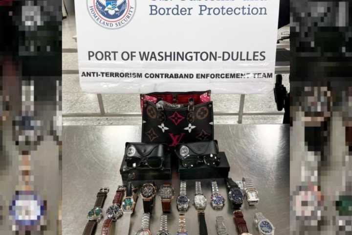 $250K Worth Of Counterfeit Watches Seized From PA Traveler At Dulles Airport: CBP