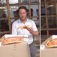 Pizza Professional Dave Portnoy Reviews Long Island Eatery