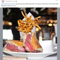 <p>The French dip at Bar Frites in Greenvale.</p>