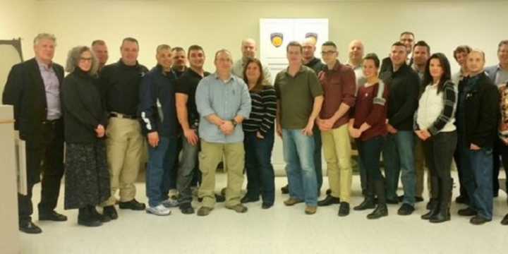 Seventeen law enforcement officers graduated from Crisis Intervention Team training in Poughkeepsie.