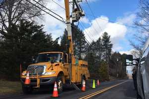 Utility Worker Hurt When Equipment Touches Power Line In Wilton