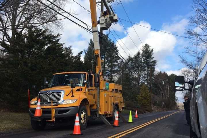 Utility Worker Hurt When Equipment Touches Power Line In Wilton