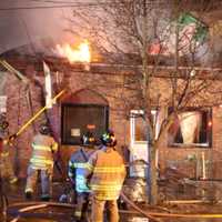 <p>Flames blew through Cosmo Bella restaurant on Newark Pompton Turnpike in Pequannock.</p>