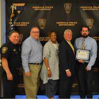 Norwalk Probation Officer Awarded For Helping To Locate Man With Gun