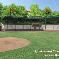 <p>An artist&#x27;s rendering of the new field at Quakertown Memorial Park.</p>