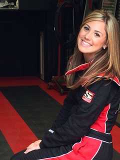 Race Car Driver Zooms Back To Stamford Alma Mater To Give Lesson On Motion
