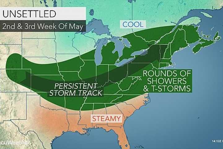 Yorktown Will See More Rain, Possible Thunderstorms