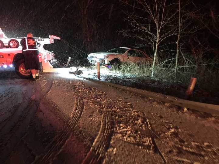 Ramapo police.had a busy Saturday due to Nor&#x27;easter, including 12 car accidents.