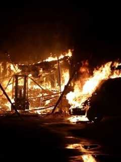 Ramapo Authorities Seek Cause Of Storage Building Fire