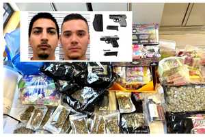 Loaded Guns, Pot, Mushrooms Lead To Arrests Of North Bergen Men Following Fairview PD Stop