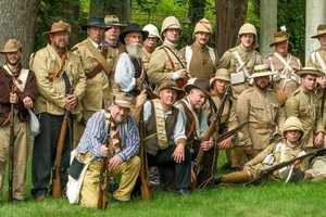 Ringwood Re-enactment Attracts British History Buffs