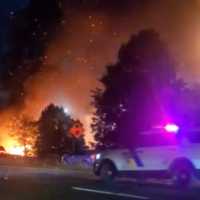 <p>New Jersey State Police initially responded along with local firefighters.</p>