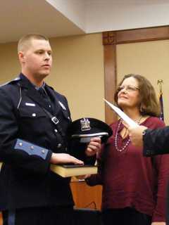 New Ridgewood Police Officers Sworn In