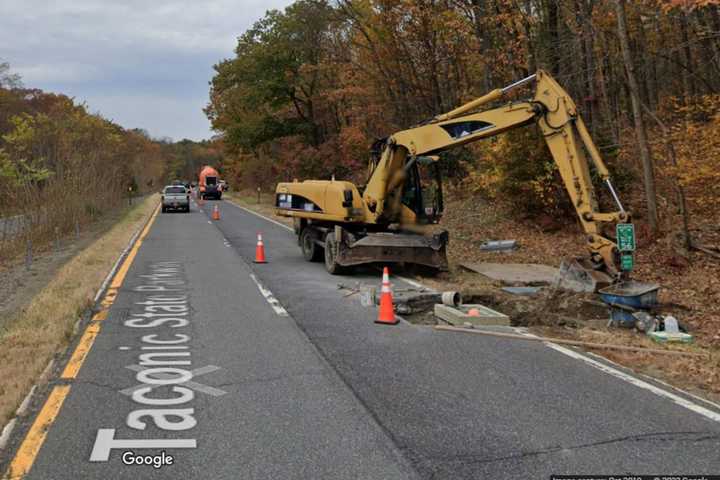 Months-Long Lane Closure Starts On Taconic Parkway Stretch In Dutchess